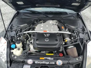 2005 Nissan 350Z Touring with VIN JN1AZ34E55M653623, listed as a Copart auction lot 81674934 with Not Provided miles and Non Repairable. Bid and sale history available at DreamBid. Image 11.