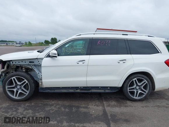 2017 Mercedes-Benz GLS 550 with VIN 4JGDF7DE2HA791695, listed as a IAAI auction lot 42507278 with 185,884 mi miles and . Bid and sale history available at DreamBid. Image 15.
