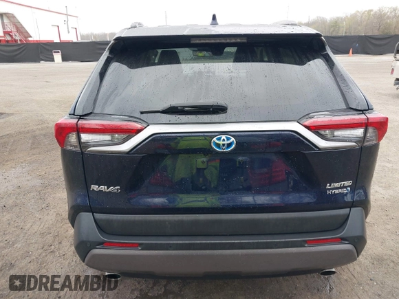 2020 Toyota RAV4 Hybrid Limited with VIN 4T3DWRFV1LU005327, listed as a IAAI auction lot 41886432 with 13,107 mi miles. Bid and sale history available at carsss.com. Image 17.