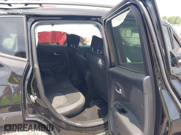 2023 Jeep Renegade Latitude with VIN ZACNJDB10PPP71320, listed as a IAAI auction lot 42174114 with 27,841 mi miles and . Bid and sale history available at carsss.com. Image 8.