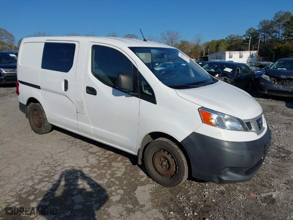 2018 Nissan NV200 Compact Cargo S with VIN 3N6CM0KNXJK702165, listed as a IAAI auction lot 41419544 with 165,638 mi miles. Bid and sale history available at carsss.com. Image 1.