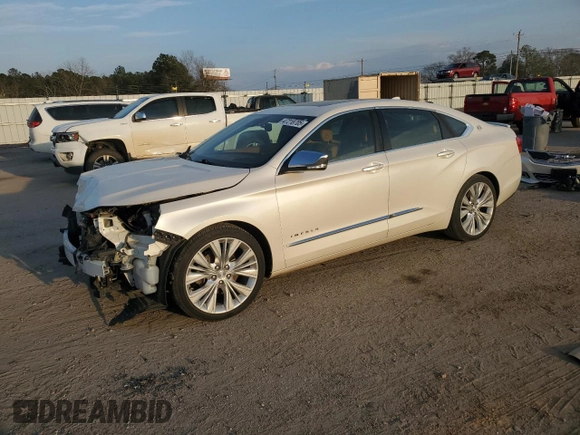 2014 Chevrolet Impala LTZ with VIN 2G1155S35E9263276, listed as a Copart auction lot 47218705 with 202,118 mi miles and Salvage Title. Bid and sale history available at DreamBid. Image 1.
