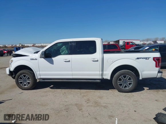 2016 Ford F-150 XLT with VIN 1FTEW1EF9GKF62954, listed as a IAAI auction lot 41770563 with 90,622 mi miles. Bid and sale history available at carsss.com. Image 14.