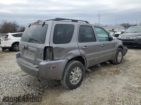 2007 Mercury Mariner Luxury with VIN 4M2YU91107KJ07772, listed as a Copart auction lot 42867545 with 128,235 mi miles and Salvage title. Bid and sale history available at DreamBid. Image 3.