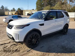 2017 Land Rover Discovery HSE Luxury with VIN SALRHBBV5HA030405, listed as a Copart auction lot 83741044 with 111,903 mi miles and Salvage Title. Bid and sale history available at DreamBid. Image 1.