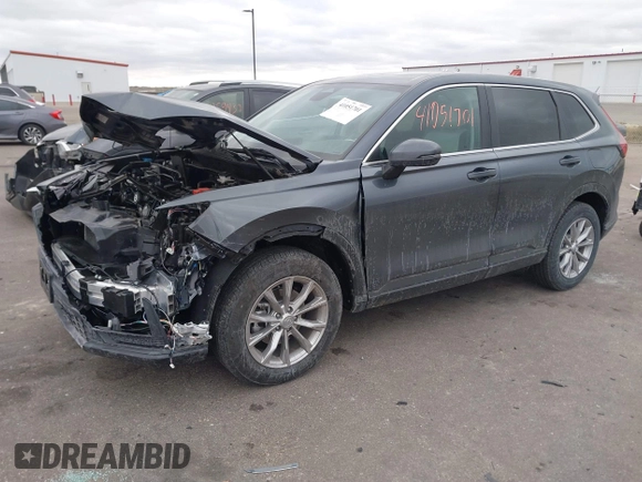 2025 Honda CR-V EX with VIN 2HKRS4H47SH421526, listed as a IAAI auction lot 41051701 with 3,437 mi miles and . Bid and sale history available at DreamBid. Image 17.