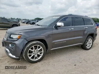 2015 Jeep Grand Cherokee Summit with VIN 1C4RJFJM3FC620664, listed as a Copart auction lot 60533055 with 141,480 mi miles and Clean title. Bid and sale history available at DreamBid. Image 1.