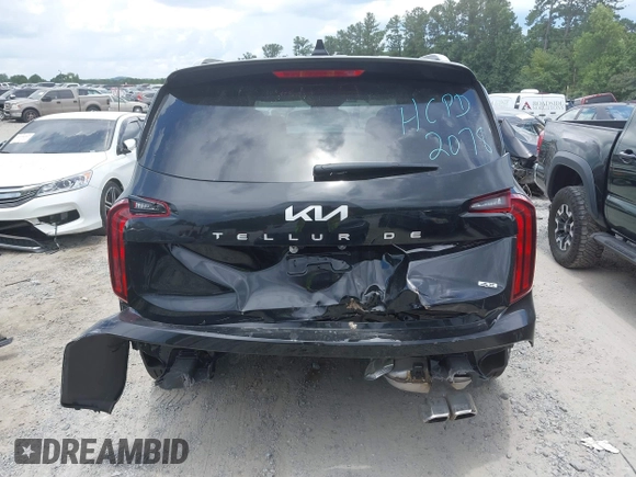 2025 Kia Telluride S with VIN 5XYP6DGC3SG612078, listed as a IAAI auction lot 42694686 with 12,167 mi miles and . Bid and sale history available at DreamBid. Image 15.