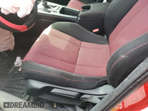 2022 Honda Civic Si with VIN 2HGFE1E57NH471282, listed as a Copart auction lot 69811794 with Not Provided miles and Salvage Title. Bid and sale history available at DreamBid. Image 7.
