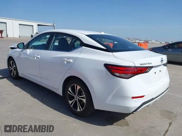 2023 Nissan Sentra SV with VIN 3N1AB8CVXPY241877, listed as a IAAI auction lot 41816870 with 32,024 mi miles and . Bid and sale history available at DreamBid. Image 3.