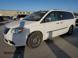 2011 Chrysler Town & Country Limited with VIN 2A4RR6DG9BR783006, listed as a Copart auction lot 50031825 with 135,627 mi miles and Salvage Title. Bid and sale history available at carsss.com. Image 1.