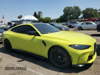 2021 BMW M4 Competition z VIN WBS33AZ03MCH19451, wystawiony jako Copart lot #55436975 z przebiegiem 41 595 mil mil oraz Szkody całkowita. Historia ofert i sprzedaży dostępna na DreamBid. Obrazek 4.