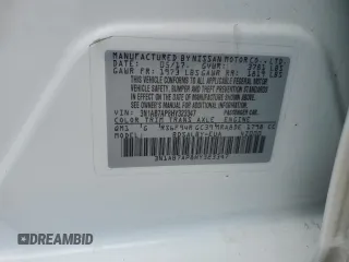 2017 Nissan Sentra S with VIN 3N1AB7AP8HY323347, listed as a Copart auction lot 65266235 with Not provided miles and Salvage title. Bid and sale history available at DreamBid. Image 12.