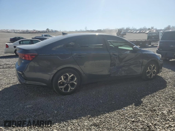 2021 Kia Forte LXS with VIN 3KPF24AD0ME266614, listed as a Copart auction lot 48617255 with 32,144 mi miles and Salvage Title. Bid and sale history available at carsss.com. Image 3.
