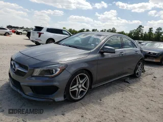 2015 Mercedes-Benz CLA 250 with VIN WDDSJ4EB6FN204357, listed as a Copart auction lot 63180253 with 65,505 mi miles and . Bid and sale history available at DreamBid. Image 1.