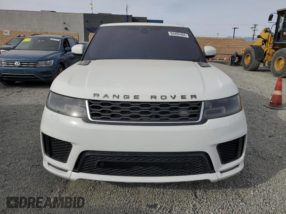 2018 Land Rover Range Rover Sport with VIN SALWR2RE6JA193690, listed as a Copart auction lot 84492464 with 69,495 mi miles and Salvage Title. Bid and sale history available at DreamBid. Image 5.
