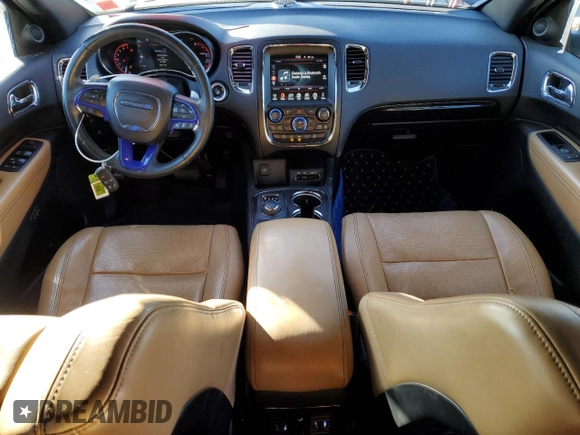 2017 Dodge Durango Citadel with VIN 1C4SDJET6HC814038, listed as a Copart auction lot 87161664 with 80,874 mi miles and Salvage Title. Bid and sale history available at DreamBid. Image 8.