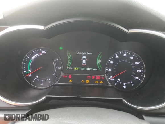 2013 Kia Optima LX with VIN KNAGM4AD1D5040492, listed as a Copart auction lot 77559034 with Not Provided miles and Salvage Title. Bid and sale history available at DreamBid. Image 9.