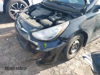 2013 Hyundai Accent GLS with VIN KMHCT4AEXDU433714, listed as a IAAI auction lot 41969028 with 141,170 mi miles and . Bid and sale history available at DreamBid. Image 12.