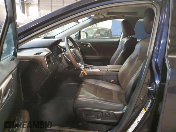 2018 Lexus RX 350 with VIN 2T2BZMCA8JC154579, listed as a Copart auction lot 54215705 with 73,700 mi miles and Salvage title. Bid and sale history available at DreamBid. Image 7.