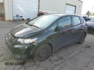2017 Honda Fit LX with VIN 3HGGK5G55HM701215, listed as a Copart auction lot 50043395 with 186,805 mi miles and Salvage Title. Bid and sale history available at carsss.com. Image 1.