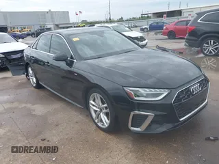 2022 Audi A4 S line Premium Plus z VIN WAUEAAF4XNN006477, wystawiony jako IAAI lot #41893996 z przebiegiem 51 083 mil mil oraz . Historia ofert i sprzedaży dostępna na DreamBid. Obrazek 1.