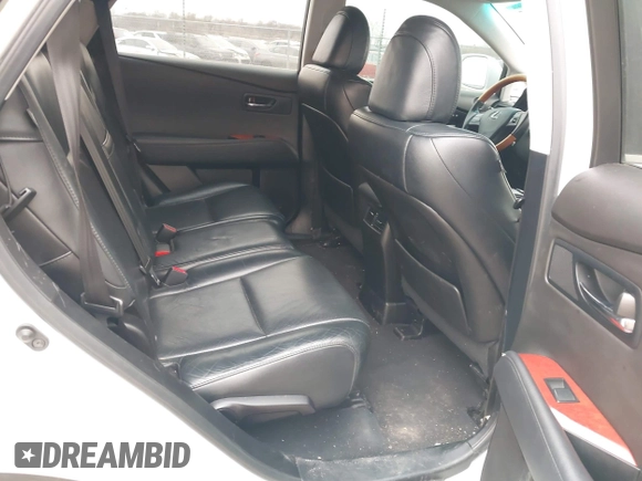 2012 Lexus RX 350 with VIN 2T2BK1BA5CC123975, listed as a IAAI auction lot 41834027 with 142,565 mi miles and . Bid and sale history available at DreamBid. Image 8.