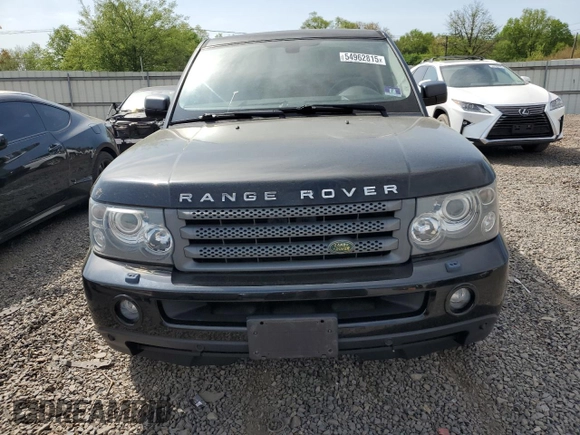 2009 Land Rover Range Rover Sport HSE z VIN SALSK25469A214176, wystawiony jako Copart lot #54962815 z przebiegiem 62 449 mil mil oraz Czysty tytuł • Clean title. Historia ofert i sprzedaży dostępna na DreamBid. Obrazek 5.