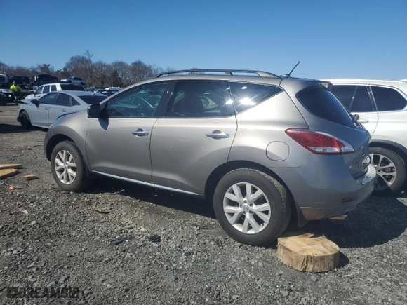 2011 Nissan Murano SV with VIN JN8AZ1MW2BW161887, listed as a Copart auction lot 52166935 with 135,818 mi miles and Clean Title. Bid and sale history available at carsss.com. Image 2.