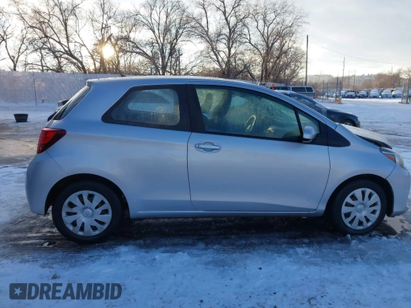 2015 Toyota Yaris L with VIN VNKJTUD36FA036518, listed as a IAAI auction lot 41233406 with 138,481 mi miles. Bid and sale history available at carsss.com. Image 13.