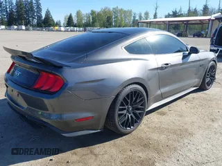 2018 Ford Mustang GT with VIN 1FA6P8CF4J5185412, listed as a IAAI auction lot 42077594 with 44,654 mi miles and . Bid and sale history available at DreamBid. Image 4.