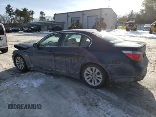 2005 BMW 5 Series 545i with VIN WBANB33515CN64428, listed as a Copart auction lot 46235655 with 177,925 mi miles and Clean Title. Bid and sale history available at carsss.com. Image 2.
