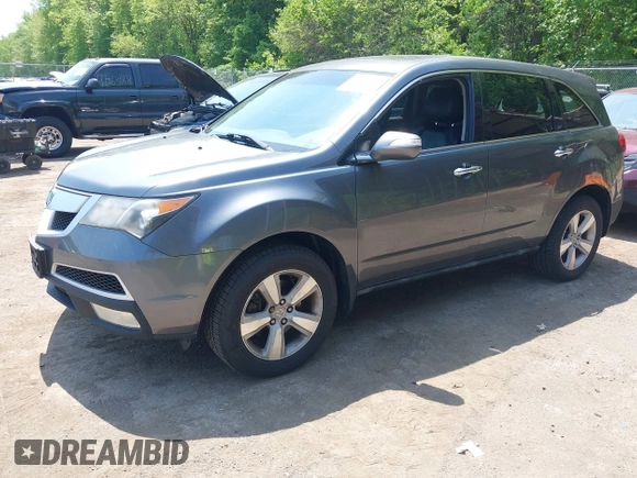 2011 Acura MDX with VIN 2HNYD2H26BH507860, listed as a IAAI auction lot 42159174 with 112,491 mi miles. Bid and sale history available at carsss.com. Image 2.