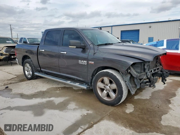 2016 Ram 1500 Lone Star with VIN 3C6RR6LT3GG388411, listed as a Copart auction lot 50082855 with 59,199 mi miles and Salvage Title. Bid and sale history available at carsss.com. Image 4.