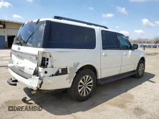 2015 Ford Expedition Max XLT with VIN 1FMJK1JT0FEF05539, listed as a Copart auction lot 52715595 with 142,852 mi miles and Salvage title. Bid and sale history available at DreamBid. Image 3.