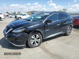 2021 Nissan Murano SV with VIN 5N1AZ2BS4MC142775, listed as a Copart auction lot 51793425 with 89,982 mi miles and Salvage title. Bid and sale history available at DreamBid. Image 1.