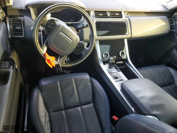 2018 Land Rover Range Rover Sport Autobiography with VIN SALWV2RE7JA809697, listed as a Copart auction lot 77323394 with 0 mi miles and Non Repairable. Bid and sale history available at carsss.com. Image 8.