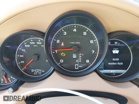 2017 Porsche Cayenne with VIN WP1AA2A24HKA86733, listed as a IAAI auction lot 41499407 with 94,004 mi miles. Bid and sale history available at carsss.com. Image 7.