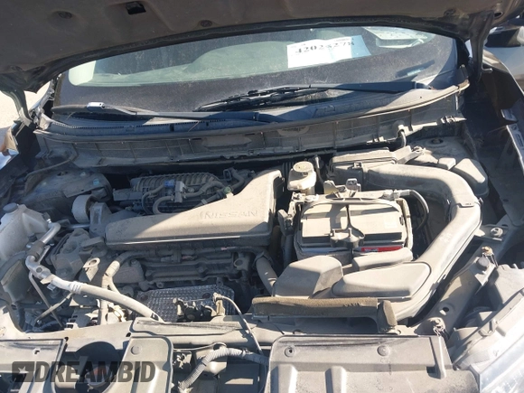 2014 Nissan Rogue SV with VIN 5N1AT2MV9EC853155, listed as a IAAI auction lot 42025278 with 93,467 mi miles. Bid and sale history available at carsss.com. Image 10.
