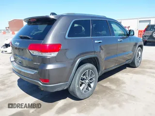 2017 Jeep Grand Cherokee Limited with VIN 1C4RJEBG9HC934177, listed as a IAAI auction lot 41767133 with 140,422 mi miles. Bid and sale history available at carsss.com. Image 4.