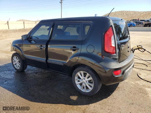 2013 Kia Soul + with VIN KNDJT2A65D7751845, listed as a Copart auction lot 73206964 with 75,383 mi miles and Salvage Title. Bid and sale history available at carsss.com. Image 2.