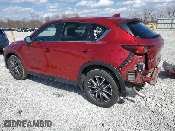 2018 Mazda CX-5 Touring with VIN JM3KFBCM4J0311022, listed as a Copart auction lot 50638485 with 85,927 mi miles and Salvage Title. Bid and sale history available at DreamBid. Image 2.