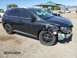 2011 Lexus RX 450h with VIN JTJBC1BAXB2034849, listed as a Copart auction lot 62915265 with 168,558 mi miles and Salvage title. Bid and sale history available at DreamBid. Image 4.