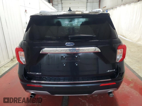2024 Ford Explorer Limited with VIN 1FMSK8FHXRGA31240, listed as a Copart auction lot 48231995 with 19,809 mi miles and Clean Title. Bid and sale history available at carsss.com. Image 6.