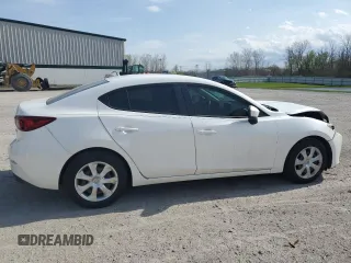 2015 Mazda 3 i Sport with VIN 3MZBM1U70FM173594, listed as a Copart auction lot 55272945 with 105,359 mi miles and Non Repairable. Bid and sale history available at DreamBid. Image 3.