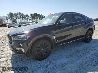 2015 BMW X6 xDrive35i with VIN 5UXKU2C51F0F95810, listed as a Copart auction lot 44908015 with 124,874 mi miles and Salvage Title. Bid and sale history available at carsss.com. Image 1.