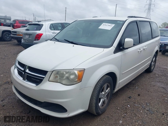 2012 Dodge Grand Caravan SXT with VIN 2C4RDGCG4CR145484, listed as a IAAI auction lot 42127663 with 278,872 mi miles and . Bid and sale history available at DreamBid. Image 2.