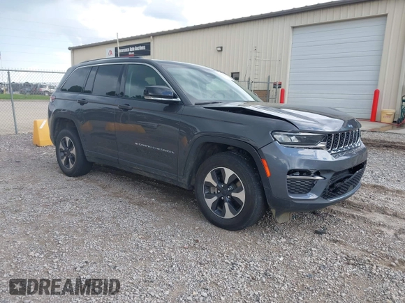 2024 Jeep Grand Cherokee with VIN 1C4RJYB60RC720835, listed as a IAAI auction lot 42608981 with 46,122 mi miles and . Bid and sale history available at DreamBid. Image 1.