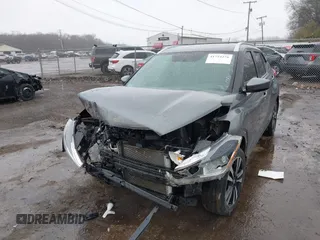 2019 Nissan Kicks S with VIN 3N1CP5CU7KL547182, listed as a IAAI auction lot 41754276 with 53,979 mi miles and . Bid and sale history available at carsss.com. Image 2.