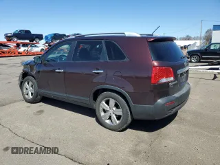 2013 Kia Sorento EX with VIN 5XYKU3A60DG343229, listed as a Copart auction lot 52210945 with 193,362 mi miles and Salvage Title. Bid and sale history available at carsss.com. Image 2.
